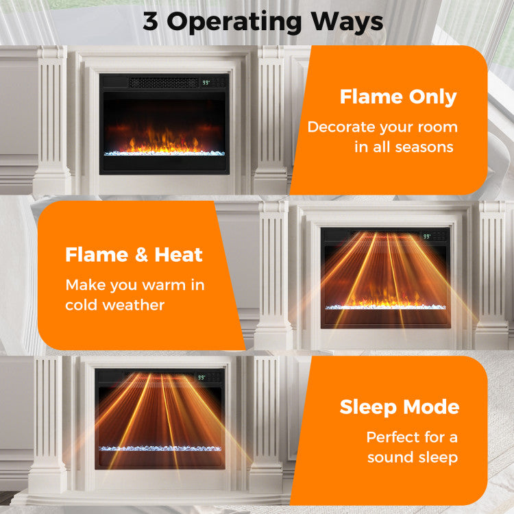 1500W Fireplace with Remote