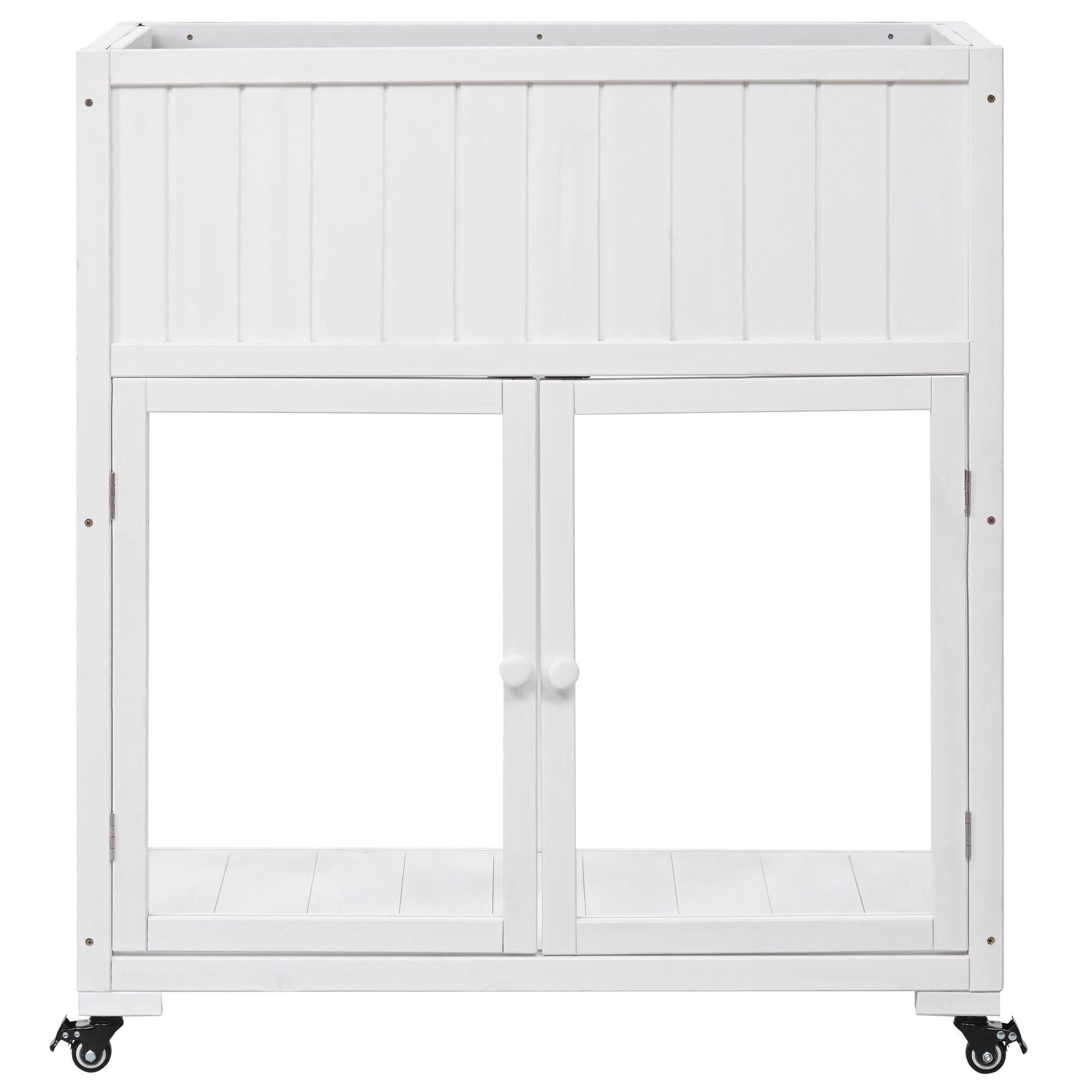 TOPMAX Patio Mini Wood Cold Frame Greenhouse