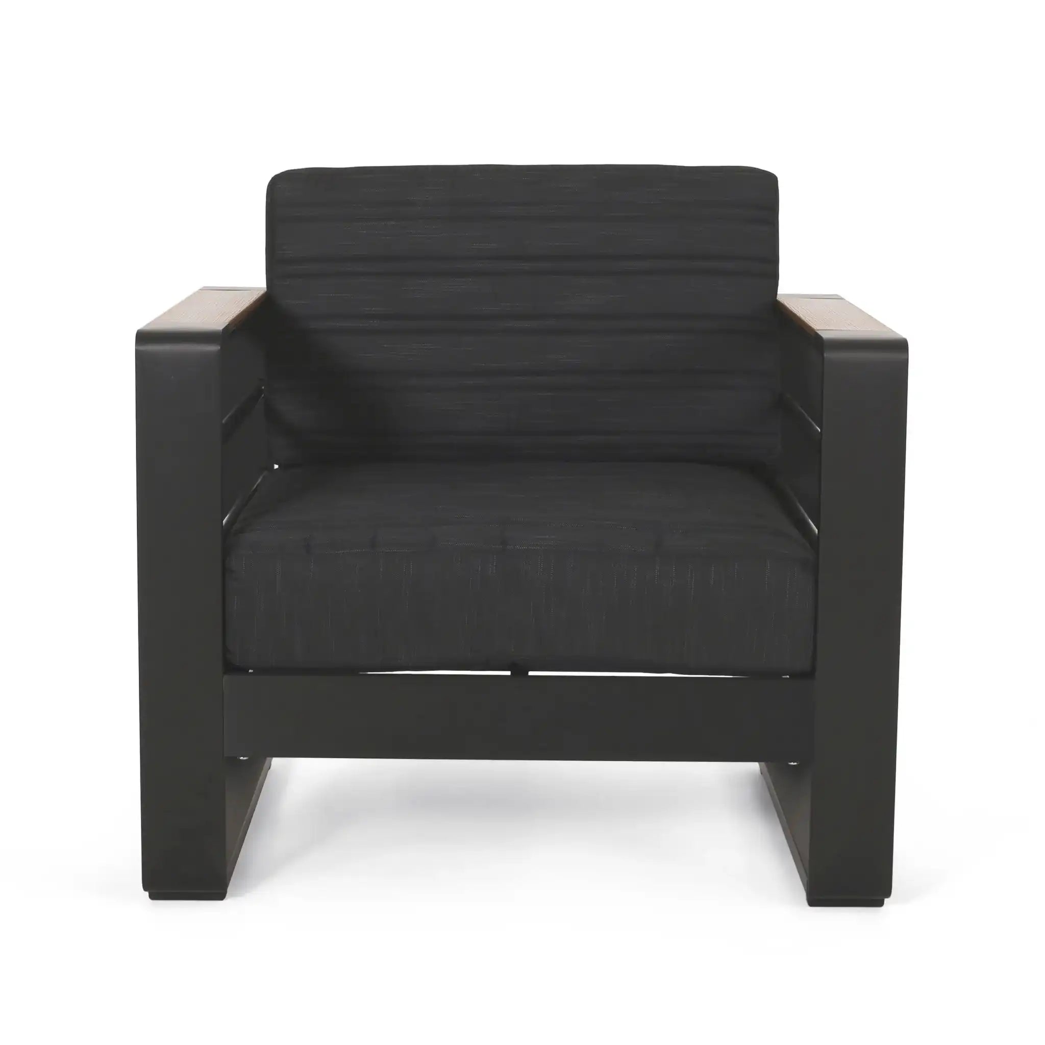 Giovanna Club Chair Set With Aluminum Frame