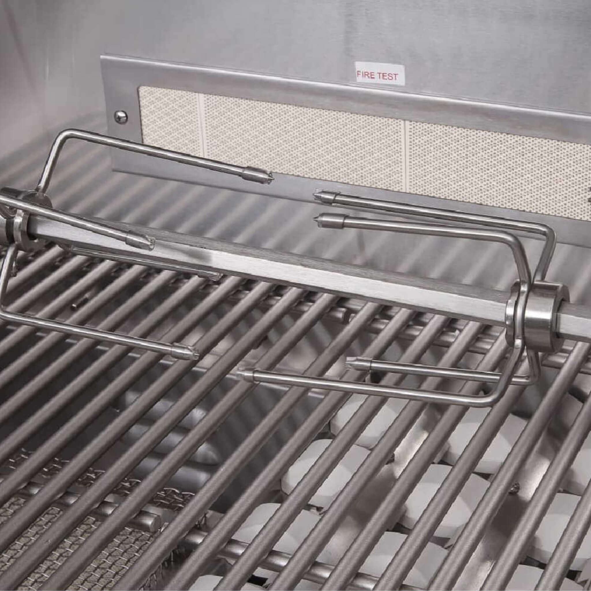 Edgestar 60K BTU 30-Inch Freestanding LED Lighting Grill And Cart With Rotisserie (SAK63985)