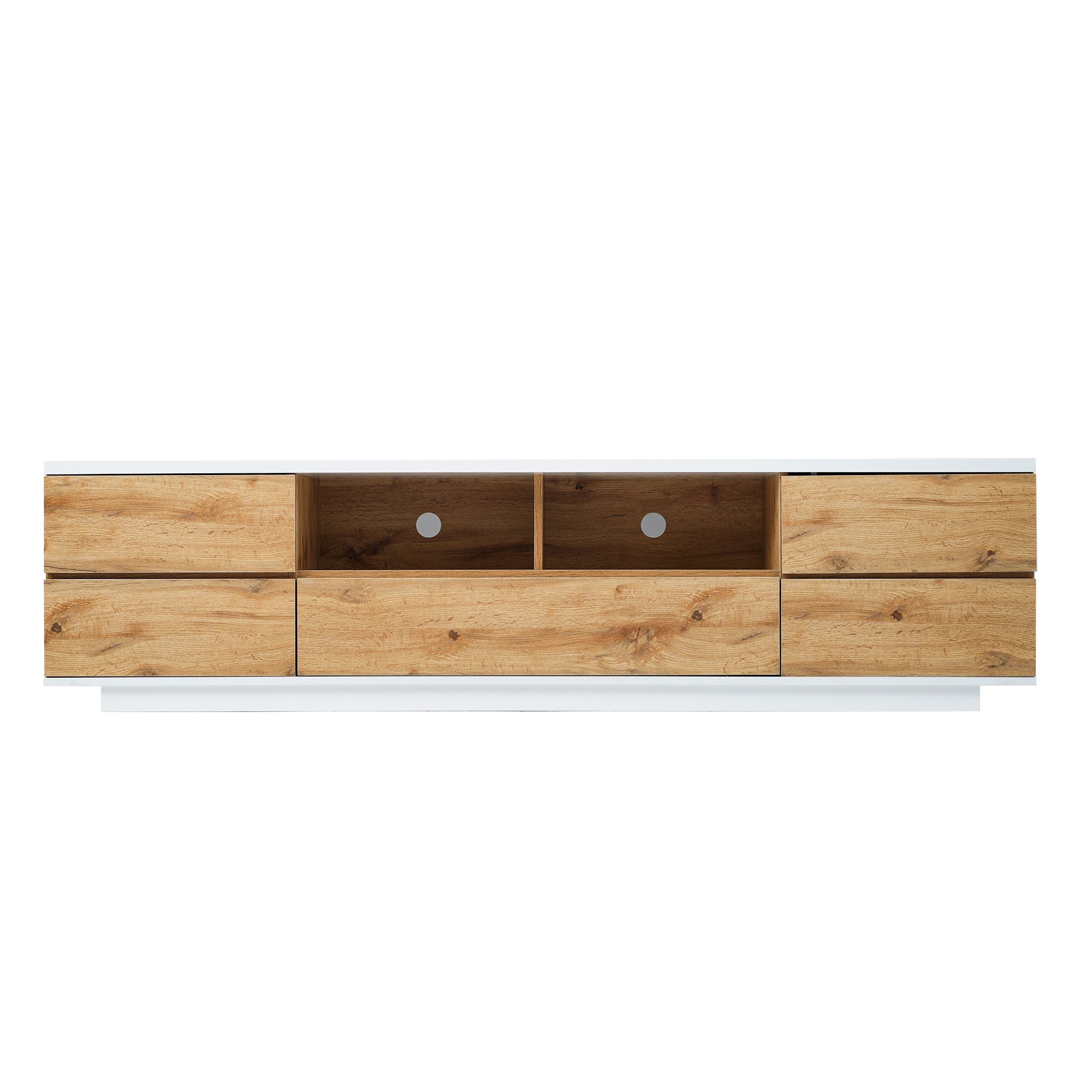 Modern TV stand with Multi-Functional Storage