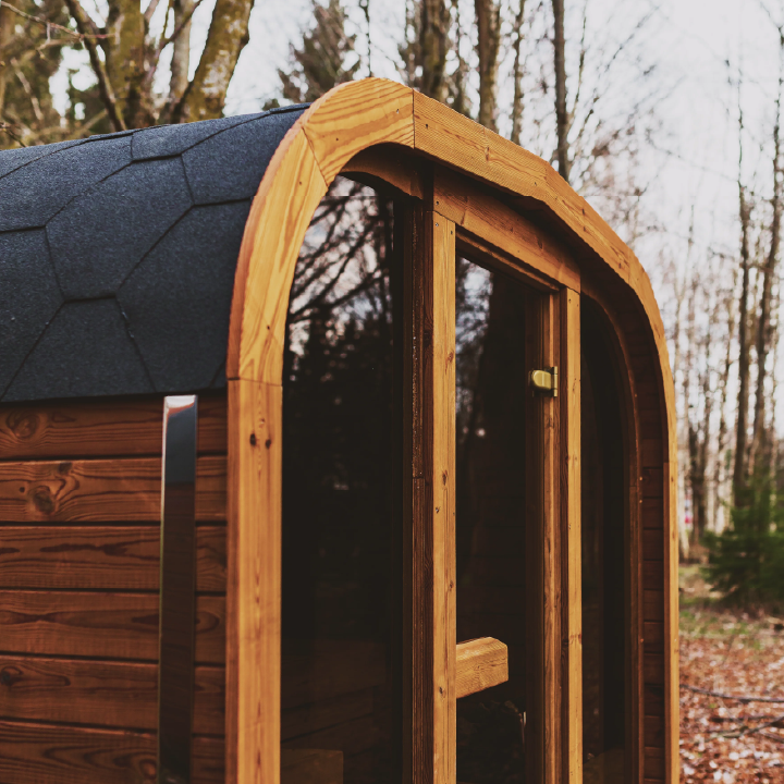Patio Elegance MW16 ThermoWood Outdoor Sauna - Premium Outdoor Relaxation Experience