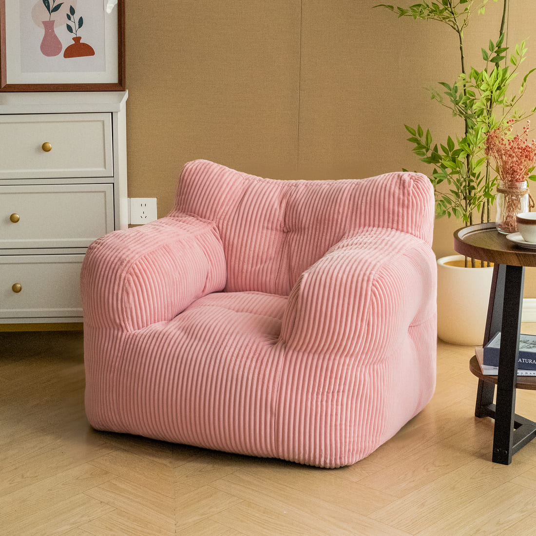 Pamapic Teens Bean Bag Chairs for Kids Gaming Playroom, Dorm & Reading Room