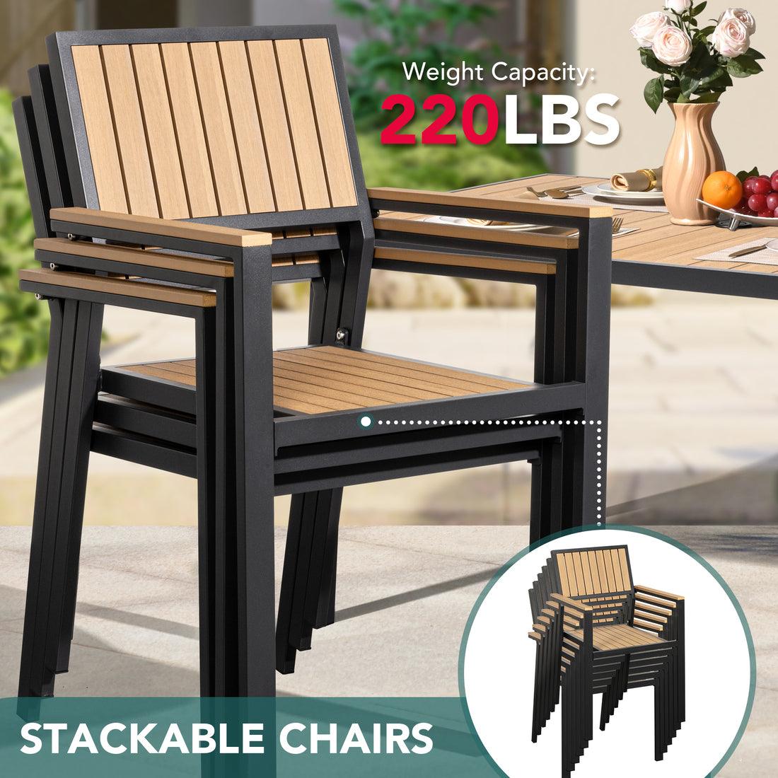 Grain Outdoor Dining Set, 8-Piece